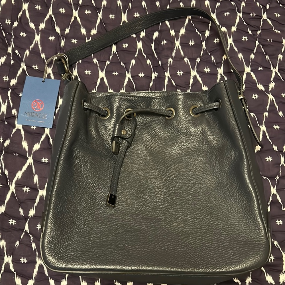 NWT shoulder purse with second cross body strap